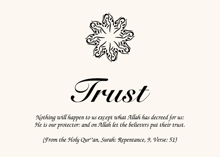 Assorted Islamic Symbol Wedding Memorabilia Table Cards for Muslim